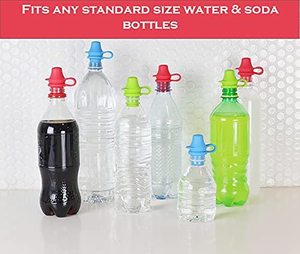 Botella de Agua Portátil Antiderrames para Niños, con Adaptador de Vaso y Tubo con Pajita para Beber, Tapa Antiderrames para Bebés - Product Image 6