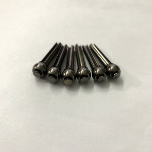 6 unids/set de clavijas de puente de guitarra de latón de cobre puro, clavijas de uñas <span class=keywords><strong>para</strong></span> guitarras acústicas populares, mantienen el timbre completo más estable - Product Image 6