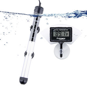 Mini calentador sumergible para acuarios, dispositivo de temperatura de tanque de peces y tortugas, bajo nivel de agua, con controlador - Product Image 1