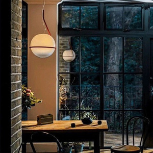 Nordic moderna palla ciondolo luce minimalista design creativo acrilico lampadario <span class=keywords><strong>a</strong></span> <span class=keywords><strong>sfera</strong></span> per soggiorno sala da pranzo bar camera da letto - Product Image 5