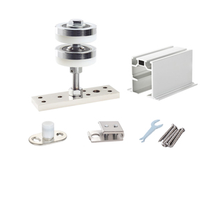 Roda Universal untuk Pintu Kayu Berat, Roda Lipat untuk Pintu Geser Gantung - Product Image 1