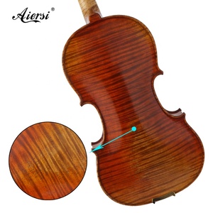Sinomusik Haute Qualité Professionnel Tout À La Main Violon Peinture À L'huile <span class=keywords><strong>Italien</strong></span> Artisanat Compétence Une Pièce Arrière avec Antique Peau Cassée - Product Image 2