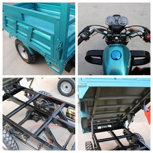 Motocicletas de Gasolina de 250cc, Gran Capacidad, 1000kg, Vehículo de Transporte de Granos de Tres Ruedas Refrigerado por Aire con Volquete - Product Image 5