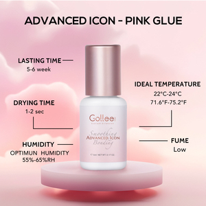 <span class=keywords><strong>Colle</strong></span> Gollee Corée rose sans vapeurs, séchage rapide, <span class=keywords><strong>colle</strong></span> professionnelle extra forte <span class=keywords><strong>pour</strong></span> les meilleures extensions <span class=keywords><strong>de</strong></span> <span class=keywords><strong>cils</strong></span> en marque privée - Product Image 2