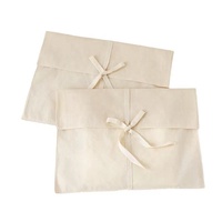 Kantong Serut Katun Twill Berlogo Kustom, Kantong Debu, Tas Jinjing Reusable, Kantong Hadiah Perhiasan, Kantong Katun Berflap