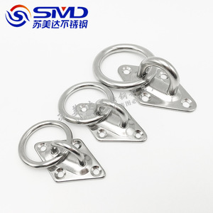 Anillo de elevación tipo D SMD de acero inoxidable 316 M8 para construcción, elevación y tracción - Product Image 3