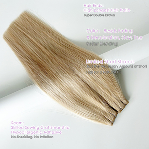 Extensiones de <span class=keywords><strong>cabello</strong></span> humano Remy Genius de calidad superior <span class=keywords><strong>Balayage</strong></span> de <span class=keywords><strong>cabello</strong></span> <span class=keywords><strong>rubio</strong></span> a la venta - Product Image 3