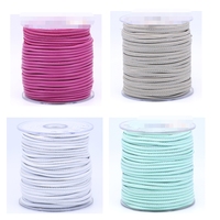 Cordon en cuir de mouton cousu de première qualité BMZ 2026, 3 mm, véritable cuir d'agneau pour la fabrication de bijoux