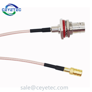 Impermeable BNC hembra a SMB macho con cable coaxial RG178 - Product Image 4