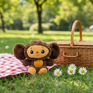 Peluche de Cheburashka Personalizado al por Mayor, Juguete de Peluche Súper Suave, <span class=keywords><strong>Mono</strong></span> con Orejas Grandes, Animal de Peluche Kawaii, Regalos de Personajes de Dibujos Animados - Product Image 4