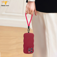 Personnalisé de haute qualité mignon PPM sangle de téléphone Anti-perte dragonne étui de téléphone portable décoratif fonction Logo personnalisé