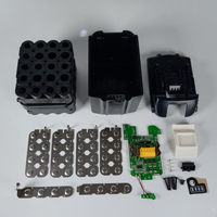 Boîtier de batterie BL1812B 12AH 18650*20 cellules et kit complet de carte BMS à courant élevé pour outils électriques MAK MKT