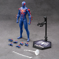 ZD Toys - Figura de Acción Original de Spider-Man - 2099, 18 cm/7 pulgadas, Escala 1/10, Modelo Articulado, Figura Coleccionable