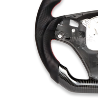 Volant de course en cuir style carbone véritable pour BMW Série 3 E89 E90 E91 E92 E93 X6 E71 X5 E70 M3 M4 E72