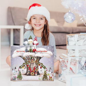 Calendario de Adviento de Navidad con Forma de Árbol de 24 Días, Acabado Mate para Uso en Interiores - Product Image 5