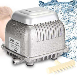 Bomba de aire para acuario <span class=keywords><strong>JEBO</strong></span>, bomba de carga de aumento de oxígeno para estanque de peces - Product Image 4