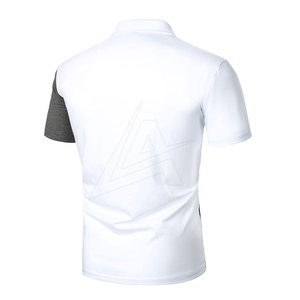 เสื้อโปโลผู้ชายสีทึบเสื้อยืดโปโลสำหรับผู้ใหญ่ขนาดใหญ่พิเศษเสื้อยืดโปโลสำหรับผู้ชายใส่ในฤดูร้อน - Product Image 3