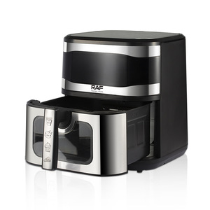 European Standard Cross-Border Air Fryer Large Capacity Multifunctional Smart Hot Air Convection Express <b>Heat</b> Touch Air - Product Image 2