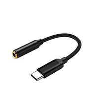 Adaptador de Auriculares Tipo-C a 3.5mm, Cable Convertidor de Audio Digital para Teléfonos Android y Apple, Novedad 2026