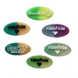 Wholesale Custom Clothing Hat logo 3D <b>Transparent</b> Neon Color Soft Rubber PVC Silicone Embossed Patch <b>Label</b> Pvc Patch - Product Image 1