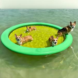 Custom Portable Large Floating <strong>Water</strong> Mat Drop Stitch Material Manufacturer's Hammock Lounger Pool <strong>Water</strong> <strong>Pad</strong> - Product Image 3