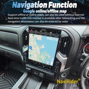 Radio Multimedia para Automóvil Android de 16.2'' para Chevrolet Chevy Silverado GMC Sierra 2019-2023, Reproductor Estéreo, GPS, Unidad Principal, Tablero, USB, MP3 - Product Image 6