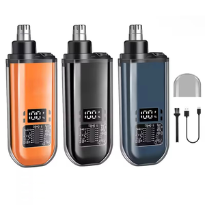 Recortador eléctrico portátil de pelo de nariz y <span class=keywords><strong>orejas</strong></span> para hombres, fuente de alimentación USB/batería para uso en casa, coche o garaje - Product Image 2