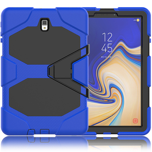 Pour <span class=keywords><strong>Samsung</strong></span> Galaxy <span class=keywords><strong>Tab</strong></span> <span class=keywords><strong>S4</strong></span> T835 T830 Nouveauté Étui de protection d'écran hybride antichoc en silicone souple pour enfants avec support pliable 10,5 pouces - Product Image 3