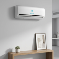 Aire Acondicionado Split de Pared YeaTop, Inverter, Frío/Calor, Control Inteligente por Aplicación, 24001-30000 BTU, Clase A+++,
