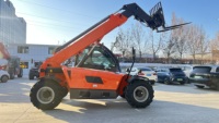 Chargeur télescopique 4x4 de haute qualité, chargeur sur pneus télescopique, chariot élévateur à fourche pour conteneurs, flèche télescopique de 7 m, 3 tonnes, moteur diesel, marque NSTAR 2