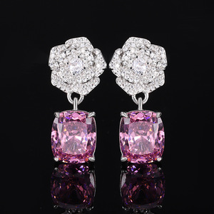 Nuevo conjunto de joyería de alta gama 2026, chapado en oro sobre cobre, con diseño de nido de pájaro simulado y camelia de estilo retro, 10*12 - Product Image 1