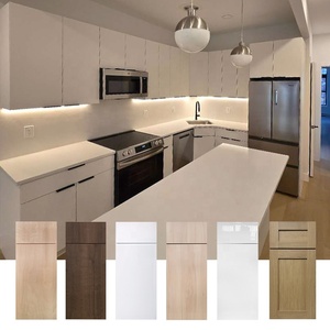 Meubles de cuisine sur mesure et armoires de rangement |   Meubles de cuisine en mélamine pour la rénovation |   Armoires de cuisine multifamiliales américaines - Product Image 1