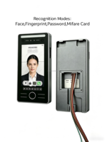 Control de Acceso y Asistencia con Reconocimiento Facial de Alta Velocidad, Pantalla Táctil de 5 Pulgadas, TCP/IP, WIFI, 4G, Algoritmo de Huella Dactilar y Código QR, Resistente al Agua