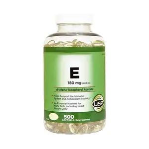 맞춤형 핫 세일 좋은 품질의 항산화 촉진 개발 비타민 E 캡슐
