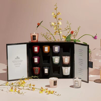 Boîtes cadeaux personnalisées pour bougies vides, emballage de luxe en carton kraft 12 oz pour bougies