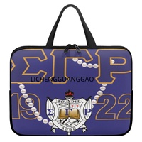 Sac de Sororité Sigma Gamma Rho, Sac d'Ordinateur Portable Multi-Tailles pour Bureau, Fournitures de Bureau Thème Affaires, Vente en Gros Personnalisée