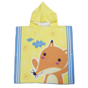 Poncho <span class=keywords><strong>de</strong></span> surf à capuche pour enfants, imprimé grenouille, avec sac en filet, <span class=keywords><strong>cape</strong></span> <span class=keywords><strong>de</strong></span> plage <span class=keywords><strong>de</strong></span> voyage en microfibre à séchage rapide, Fournisseur - Product Image 4