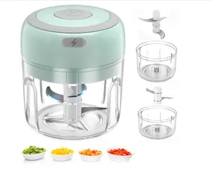 Factory Directed Slicer Onion Cutter Food Fruit Vegetable Tools Meat Grinders Automatic Mini USB Electric Vegetable Chopper