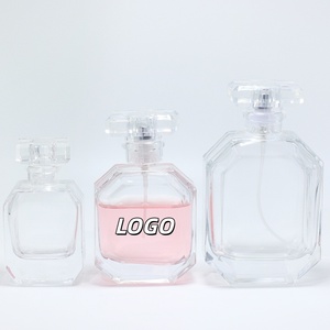 <b>Perfume</b> Luxury Glass <b>Bottle</b> 100ml 50ml <b>30ml</b> <b>Perfume</b> Spray <b>Bottle</b> 50 ml <b>Perfume</b> Glass <b>Bottle</b> with Custom Logo in Stock - Product Image 1