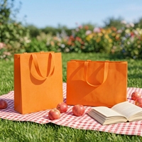 Sac de courses non tissé pliable en tissu recyclé, ultrasonique, avec poignées, vert, pour supermarché, personnalisable avec logo, vente en gros à prix abordable