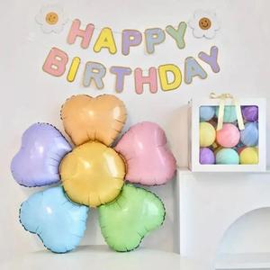 Palloncino Gigante in Foil <span class=keywords><strong>a</strong></span> Forma di Margherita Arcobaleno Pastello, Palloncini Floreali Pastello, Decorazioni per Feste di Compleanno <span class=keywords><strong>a</strong></span> <span class=keywords><strong>Tema</strong></span> Ape - Product Image 2