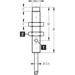 Sensor de proximidad DCC08M06POLK - Product Image 2