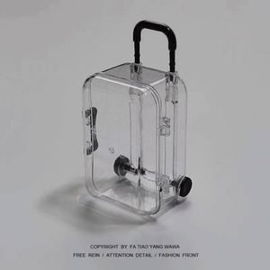 Transparent Mini Suitcase Jewelry Storage Box for Hair Accessories - Custom Decorative Candy Container - Product Image 2
