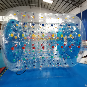 Funny summer water sports <b>entertainment</b> hamster wheel commercial inflatable water roller for kids and adults - Product Image 5