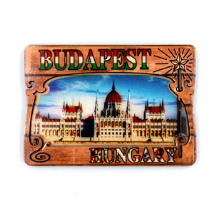 Calamita personalizzata per frigorifero in resina ungheria parlamento fortino per pescatore Buda castello calamita per frigo Budapest Souvenir - Product Image 3