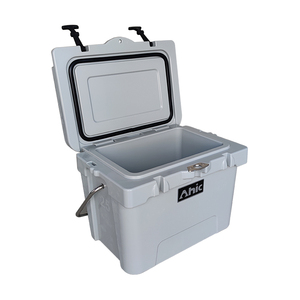 Hộp làm mát di động bằng nhựa đúc xoay <span class=keywords><strong>25L</strong></span>, kích thước nhỏ, làm bằng nhựa LLDPE, dùng để câu cá, giữ đá, cắm trại, bảo quản thực phẩm ngoài trời - Product Image 5
