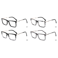 BONA Lunettes optiques unisexes en feuille d'acétate de haute qualité avec monture de lunettes de nouveau design pour hommes