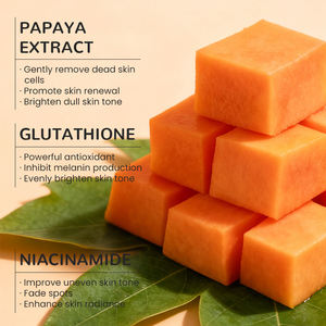 KORMESIC - Limpiador Facial Personalizado con Vitamina C, Glutatión, Papaya y Cúrcuma, Blanqueador, Iluminador y Antioxidante - Product Image 4