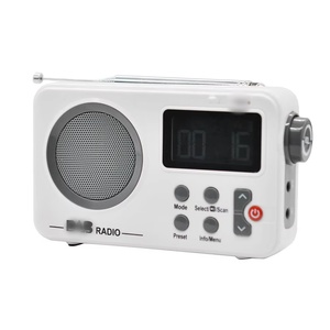 Radio DAB DAB+ portable avec batterie rechargeable, lampe, horloge élégante, radio FM SY-8801 - Product Image 4