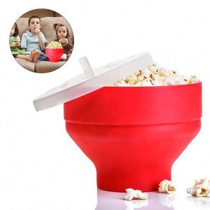 Nuevo Producto Original: Palomitero de Silicona Plegable para Microondas con Tapa - Product Image 2